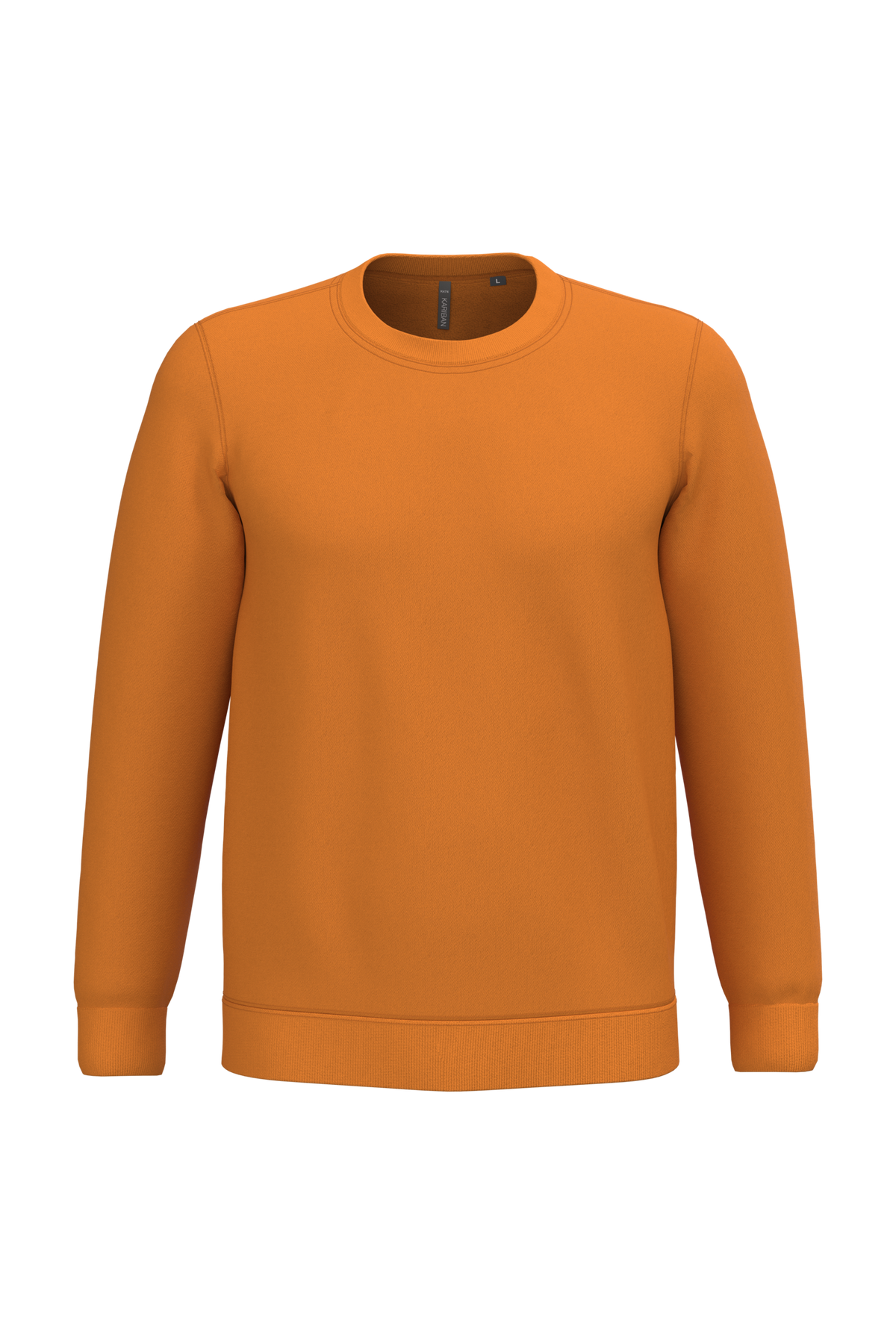K474 - Sudadera cuello redondo - Pumpkin - frontal