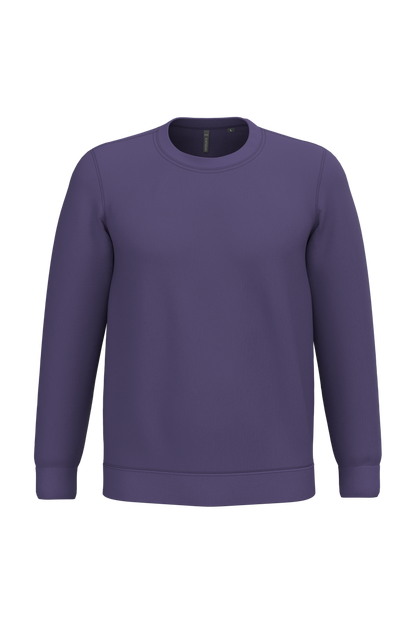 K474 - Sudadera cuello redondo - Purple - frontal