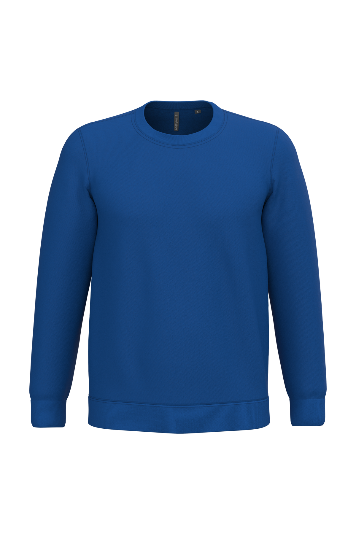 K474 - Sudadera cuello redondo - Royal Blue - frontal
