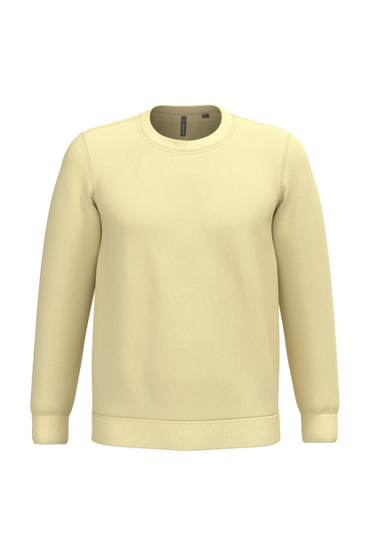 K474 - Sudadera cuello redondo - Straw Yellow - frontal