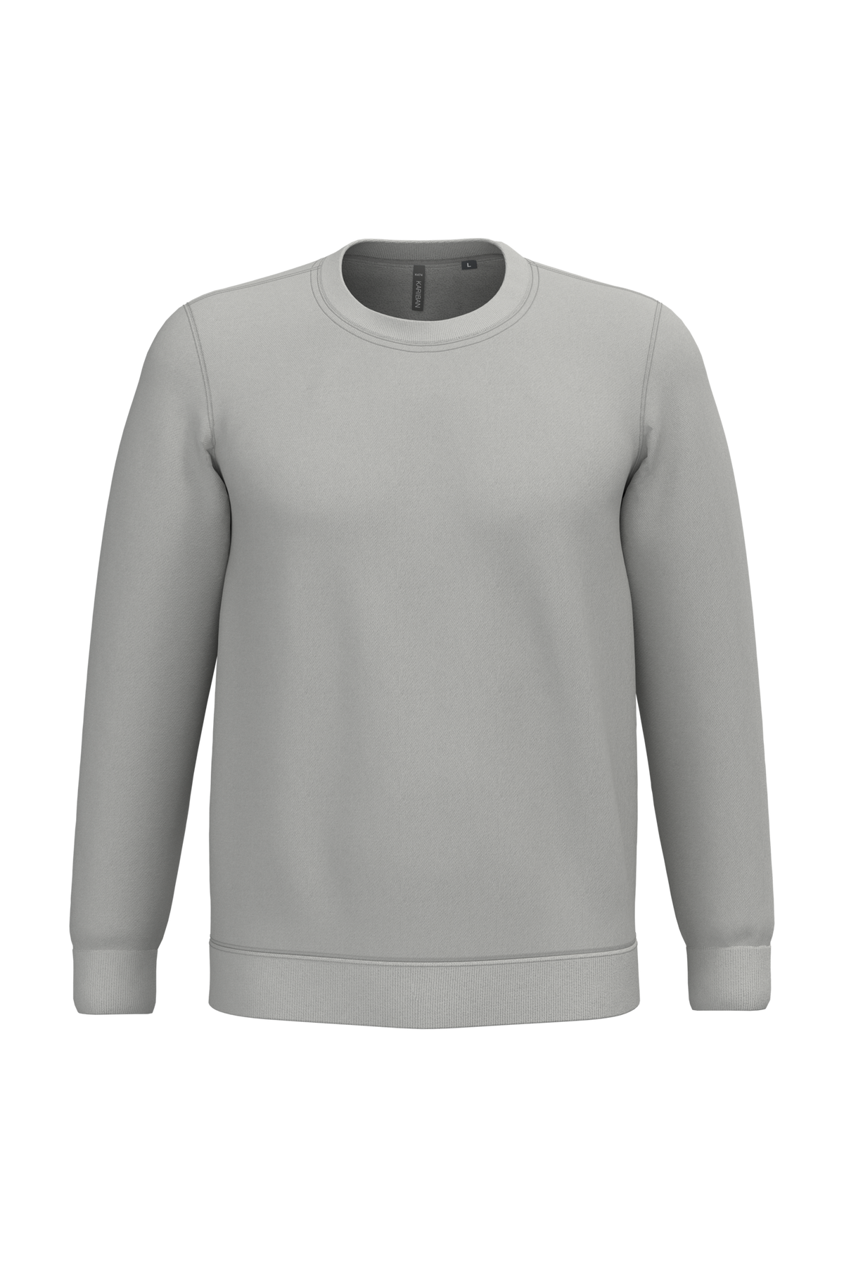 K474 - Sudadera cuello redondo - Sweet Grey - frontal