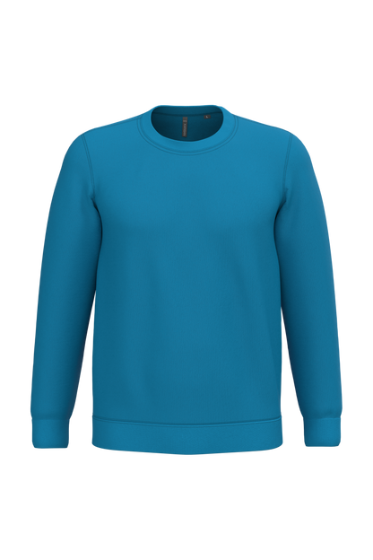 K474 - Sudadera cuello redondo - Tropical Blue - frontal
