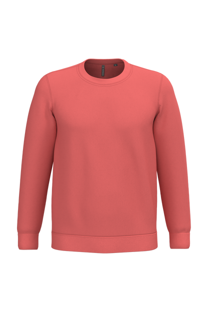 K474 - Sudadera cuello redondo - True Coral - frontal