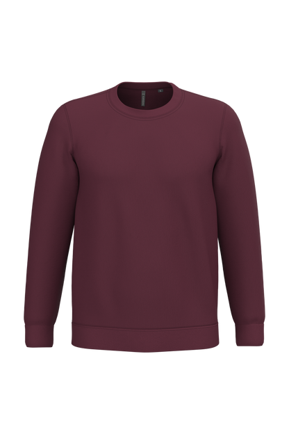 K474 - Sudadera cuello redondo - Wine - frontal