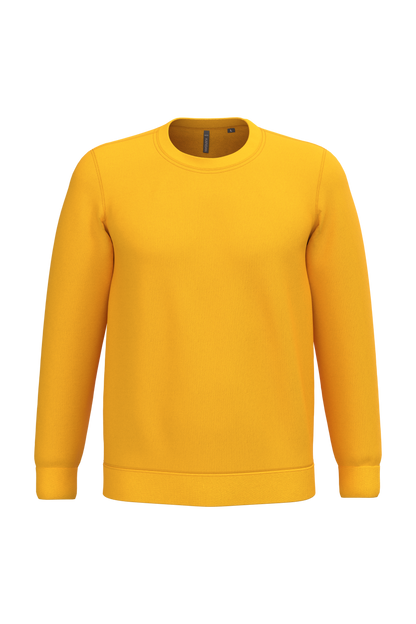 K474 - Sudadera cuello redondo - Yellow - frontal