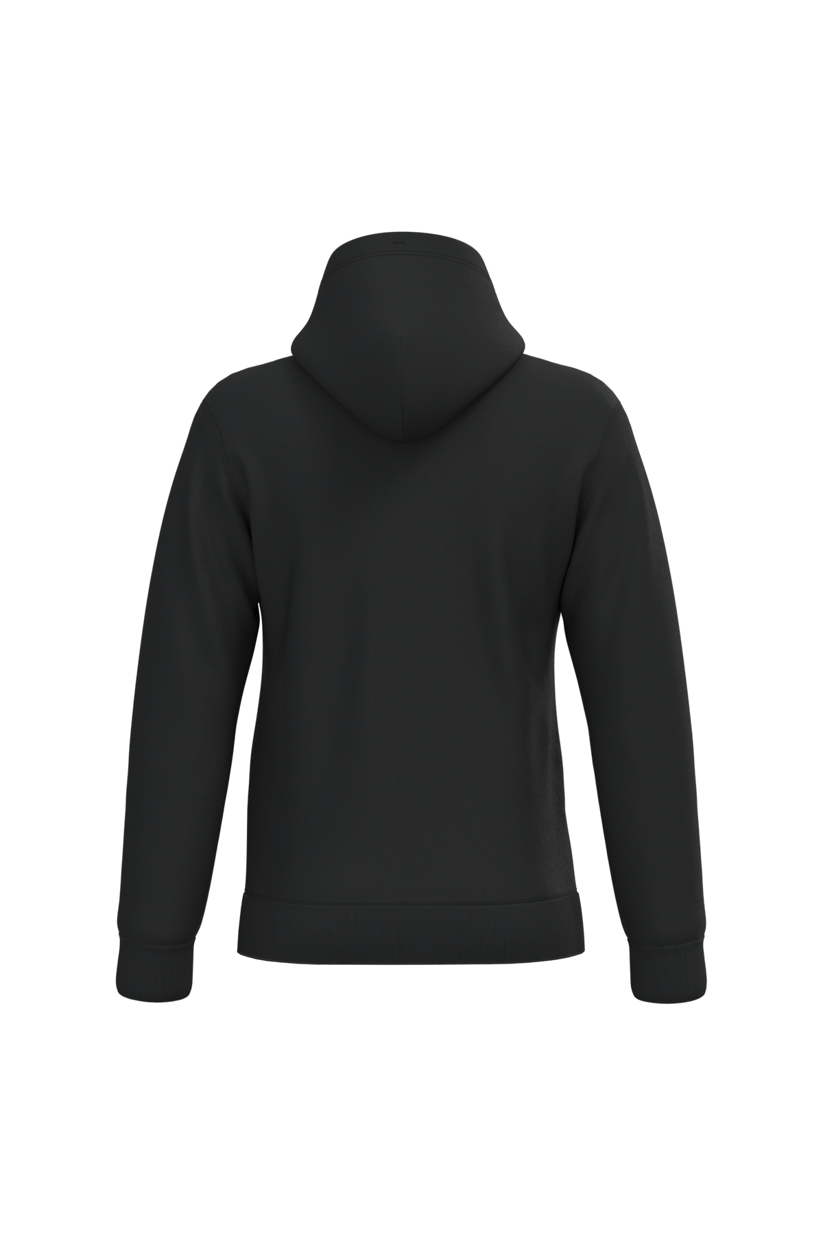 K476 - Sudadera con capucha hombre - Black - trasera