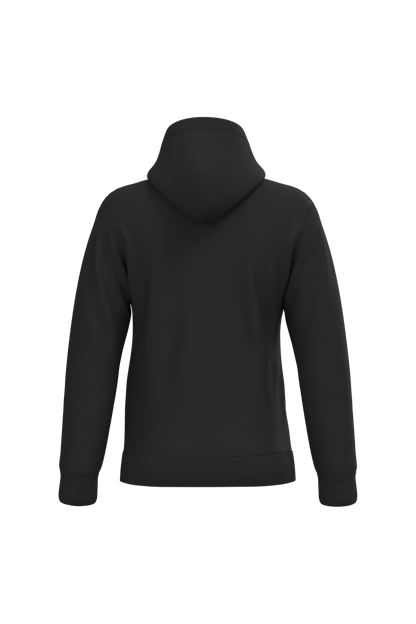 K476 - Sudadera con capucha hombre - Black - trasera