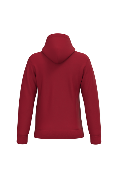 K476 - Sudadera con capucha hombre - Cherry Red - trasera