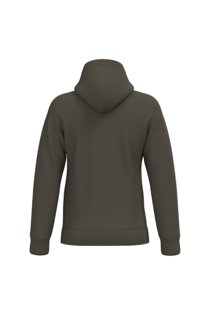 K476 - Sudadera con capucha hombre - Dark Khaki - trasera