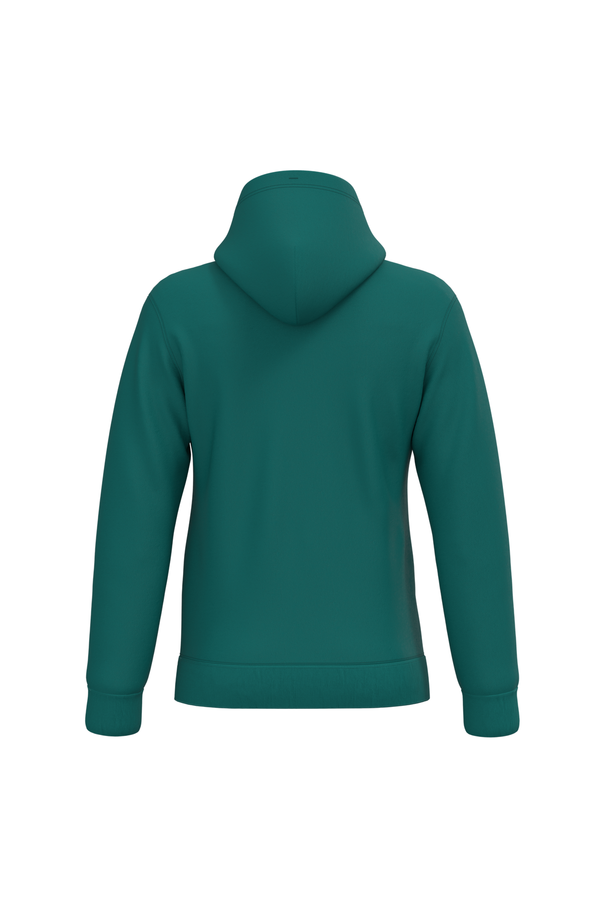 K476 - Sudadera con capucha hombre - Emerald Green - trasera