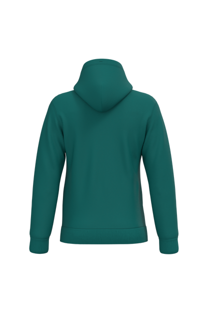 K476 - Sudadera con capucha hombre - Emerald Green - trasera