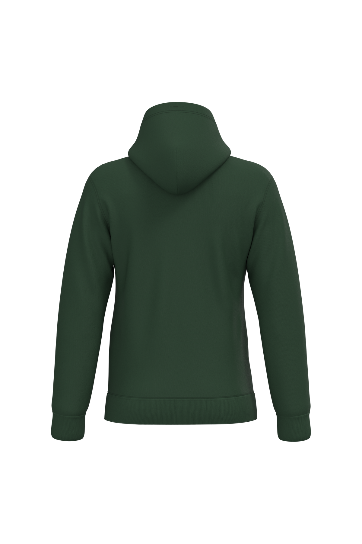 K476 - Sudadera con capucha hombre - Forest Green - trasera