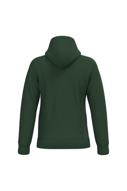 K476 - Sudadera con capucha hombre - Forest Green - trasera