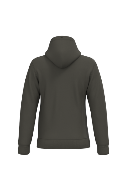 K476 - Sudadera con capucha hombre - Green Olive - trasera