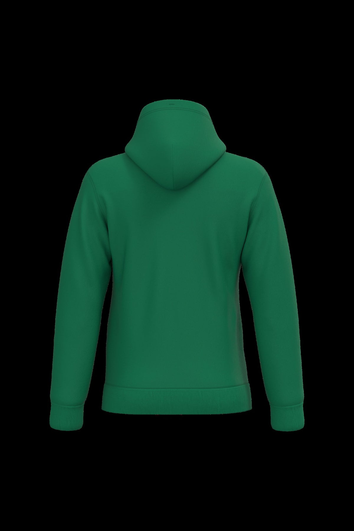 K476 - Sudadera con capucha hombre - Kelly Green - trasera