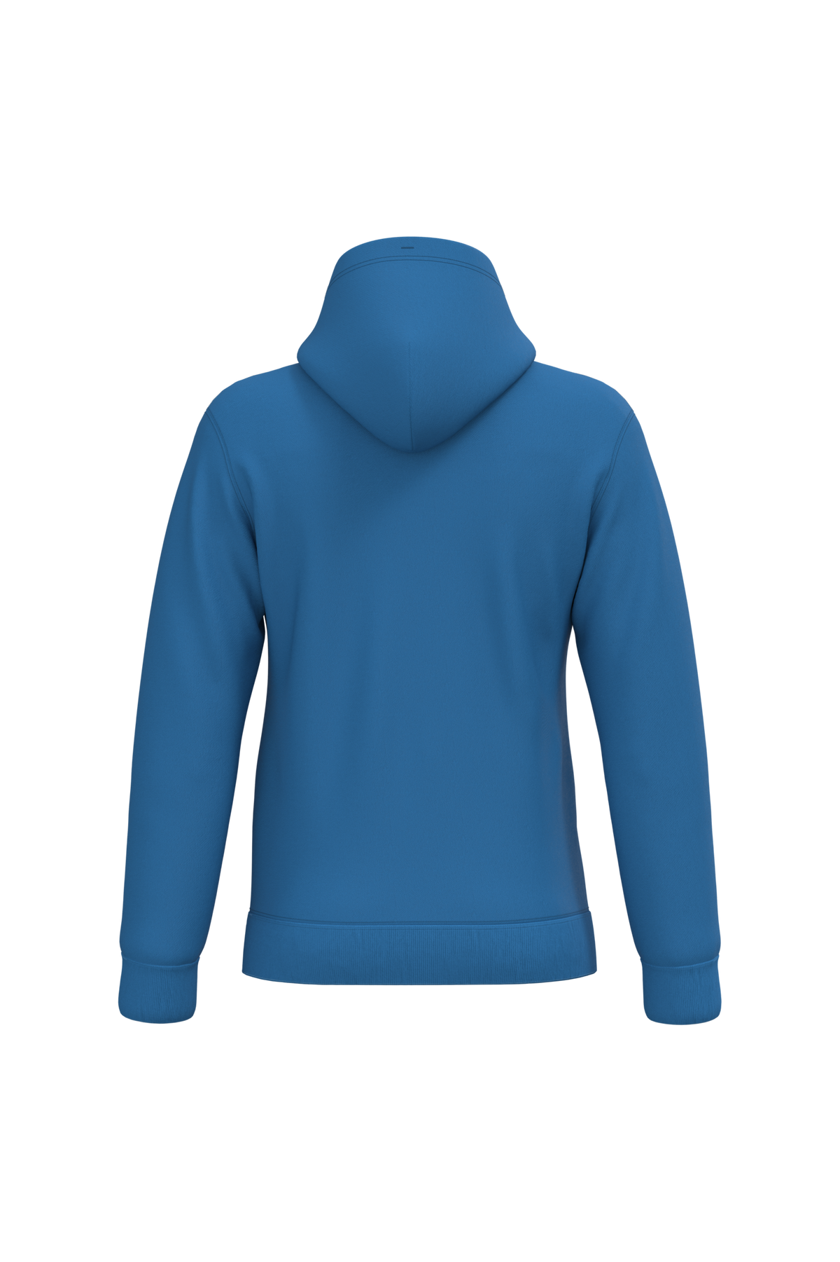 K476 - Sudadera con capucha hombre - Light Royal Blue - trasera
