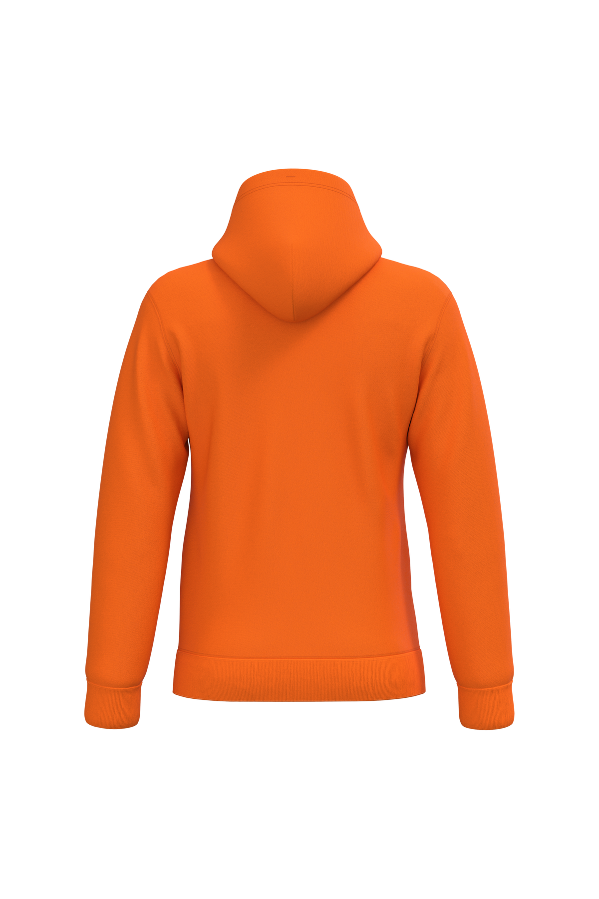K476 - Sudadera con capucha hombre - Orange - trasera