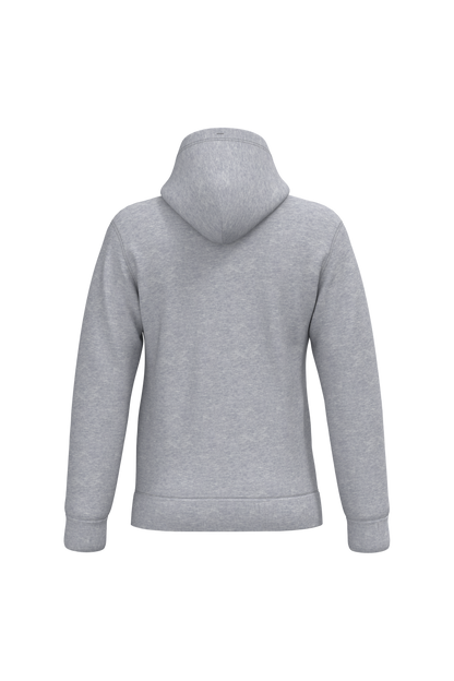 K476 - Sudadera con capucha hombre - Oxford Grey - trasera