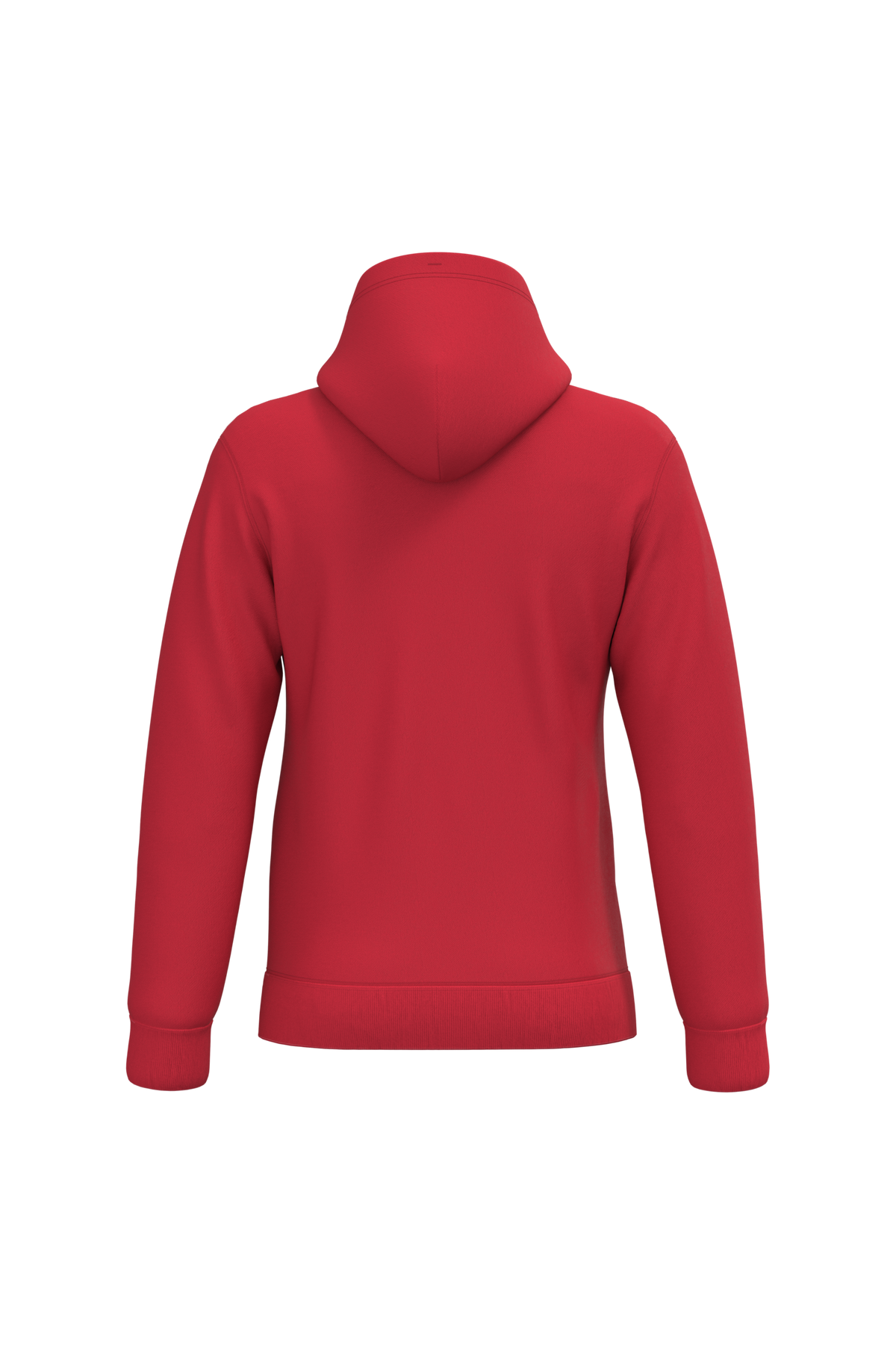 K476 - Sudadera con capucha hombre - Red - trasera