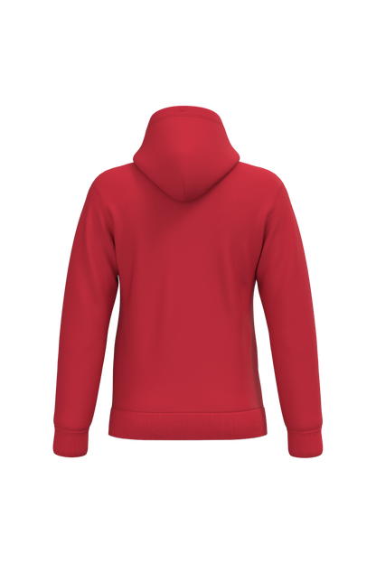 K476 - Sudadera con capucha hombre - Red - trasera