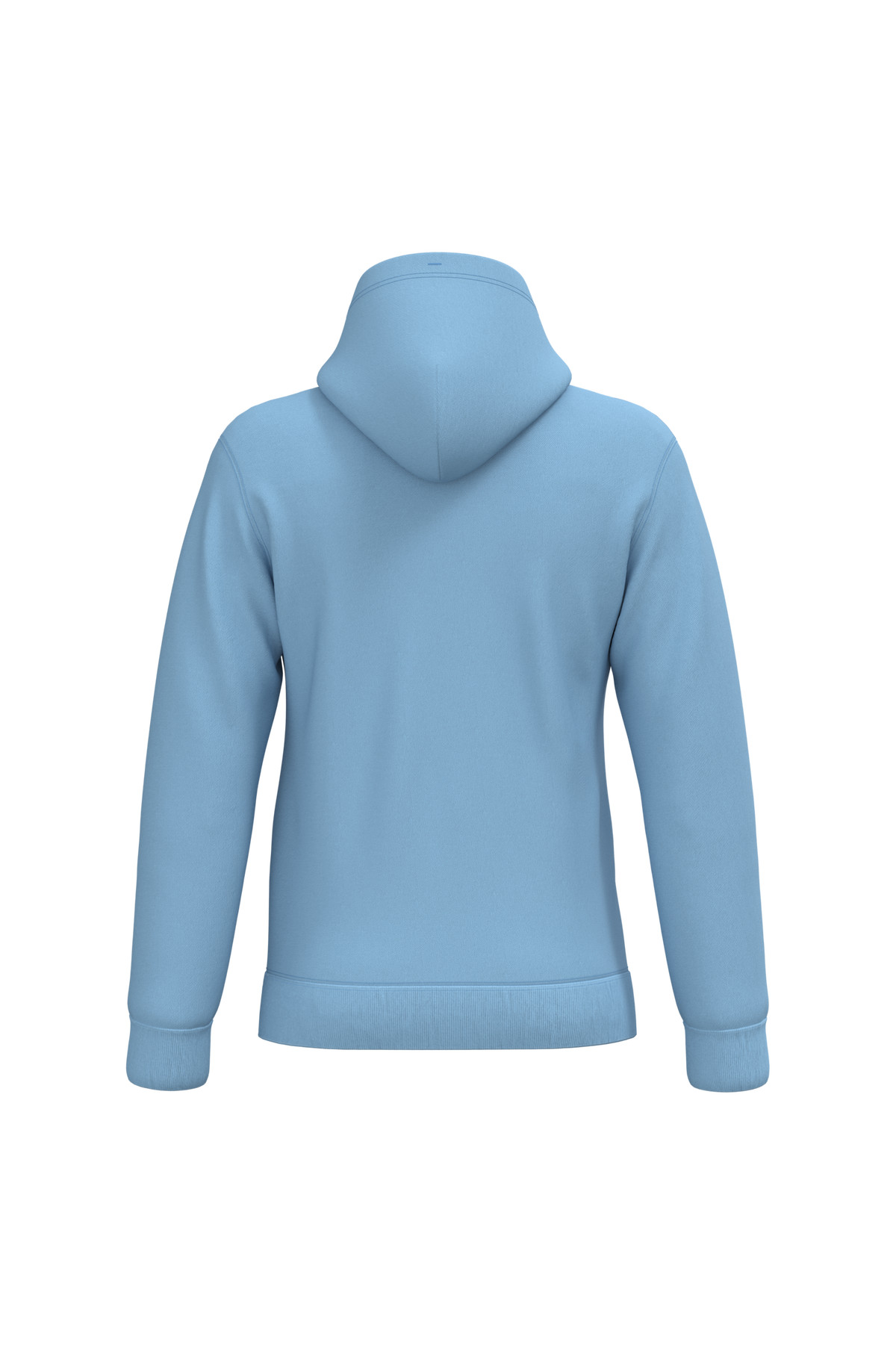 K476 - Sudadera con capucha hombre - Sky Blue - trasera