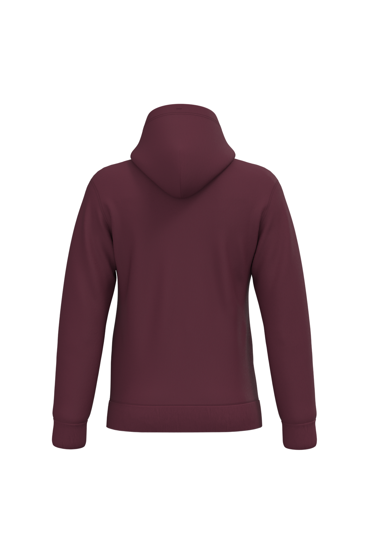 K476 - Sudadera con capucha hombre - Wine - trasera