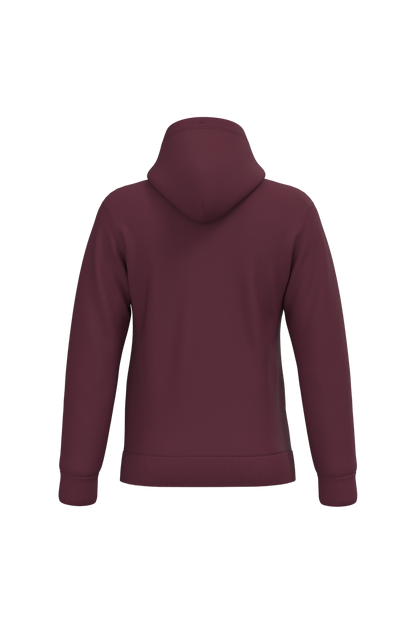 K476 - Sudadera con capucha hombre - Wine - trasera