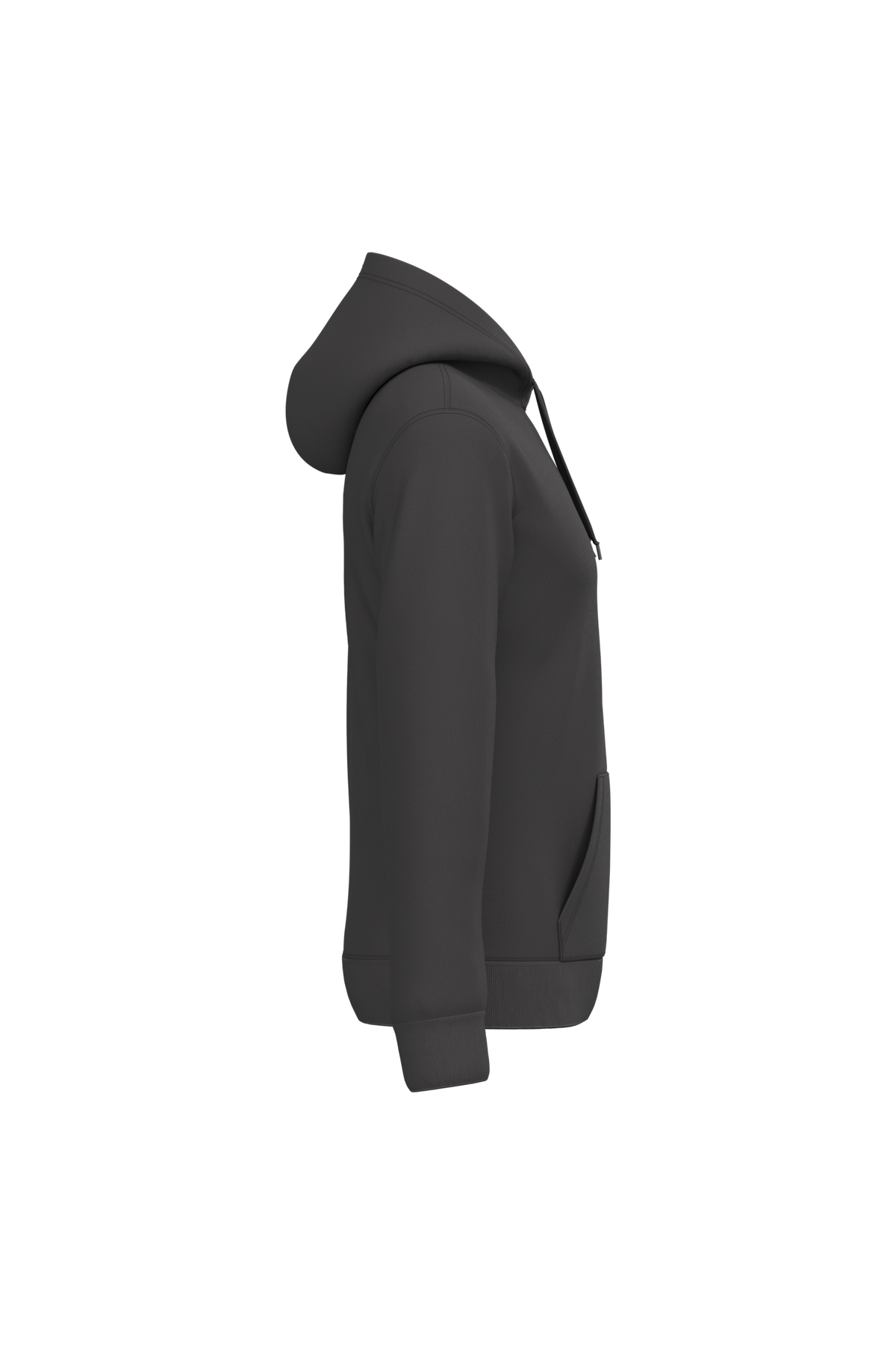 K476 - Sudadera con capucha hombre - Dark Grey - lateral