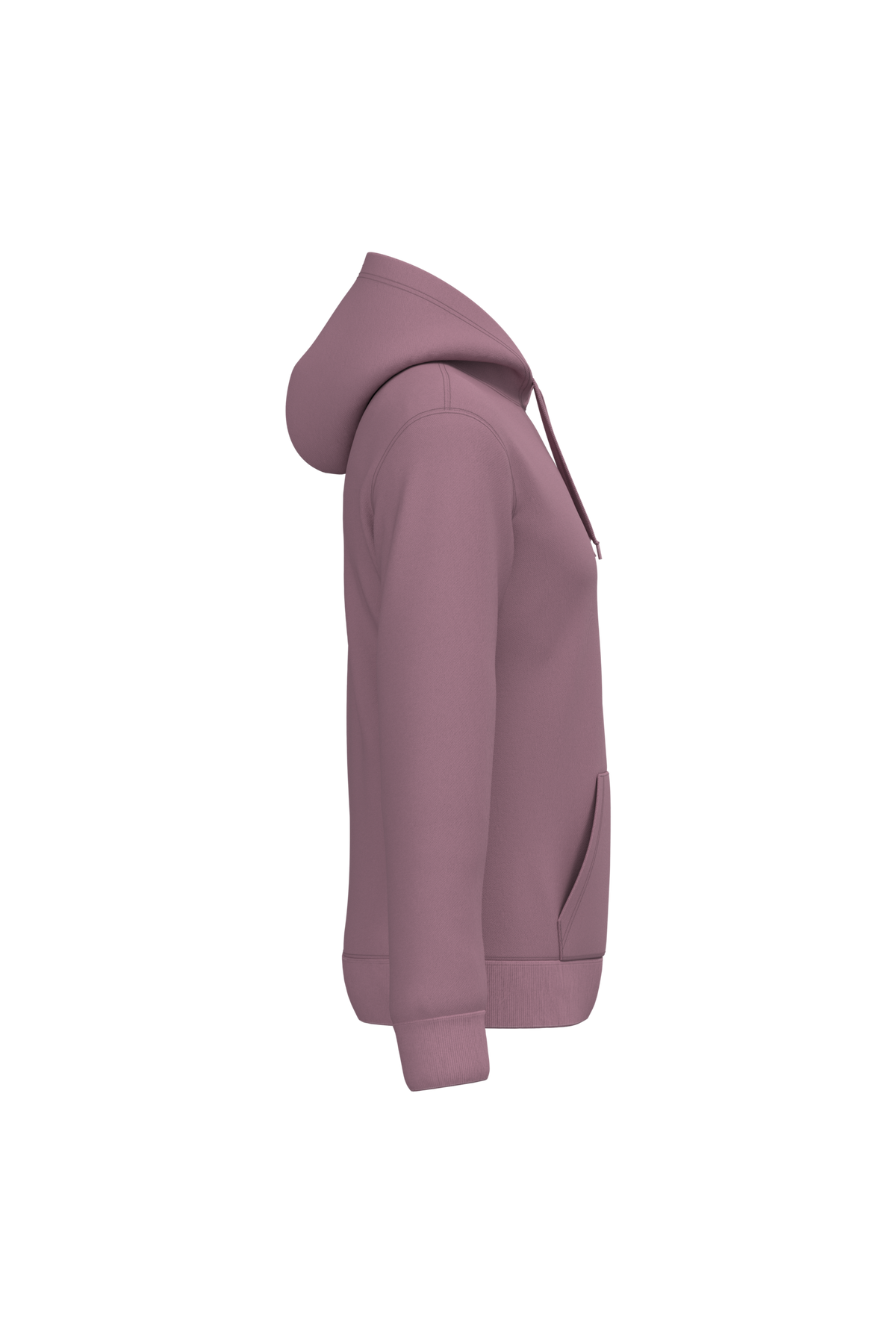 K476 - Sudadera con capucha hombre - Dusty Purple - lateral