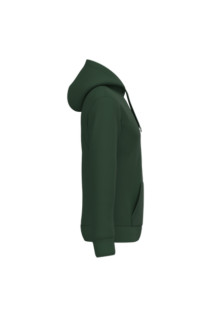 K476 - Sudadera con capucha hombre - Forest Green - lateral