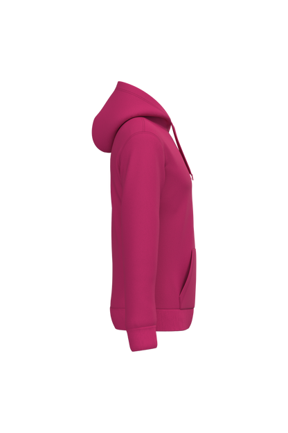 K476 - Sudadera con capucha hombre - Fuchsia - lateral