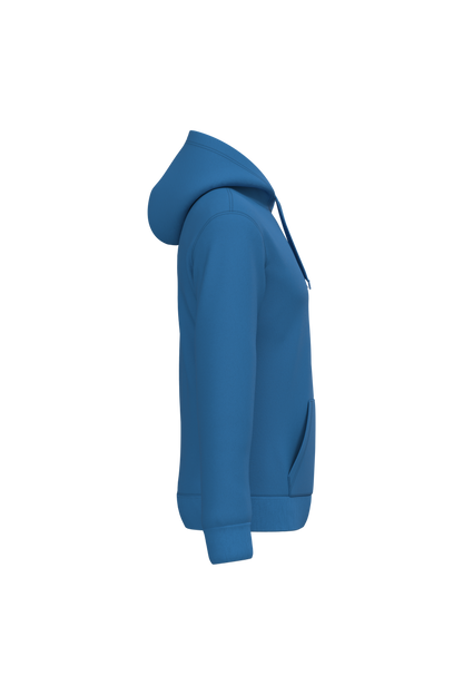 K476 - Sudadera con capucha hombre - Light Royal Blue - lateral