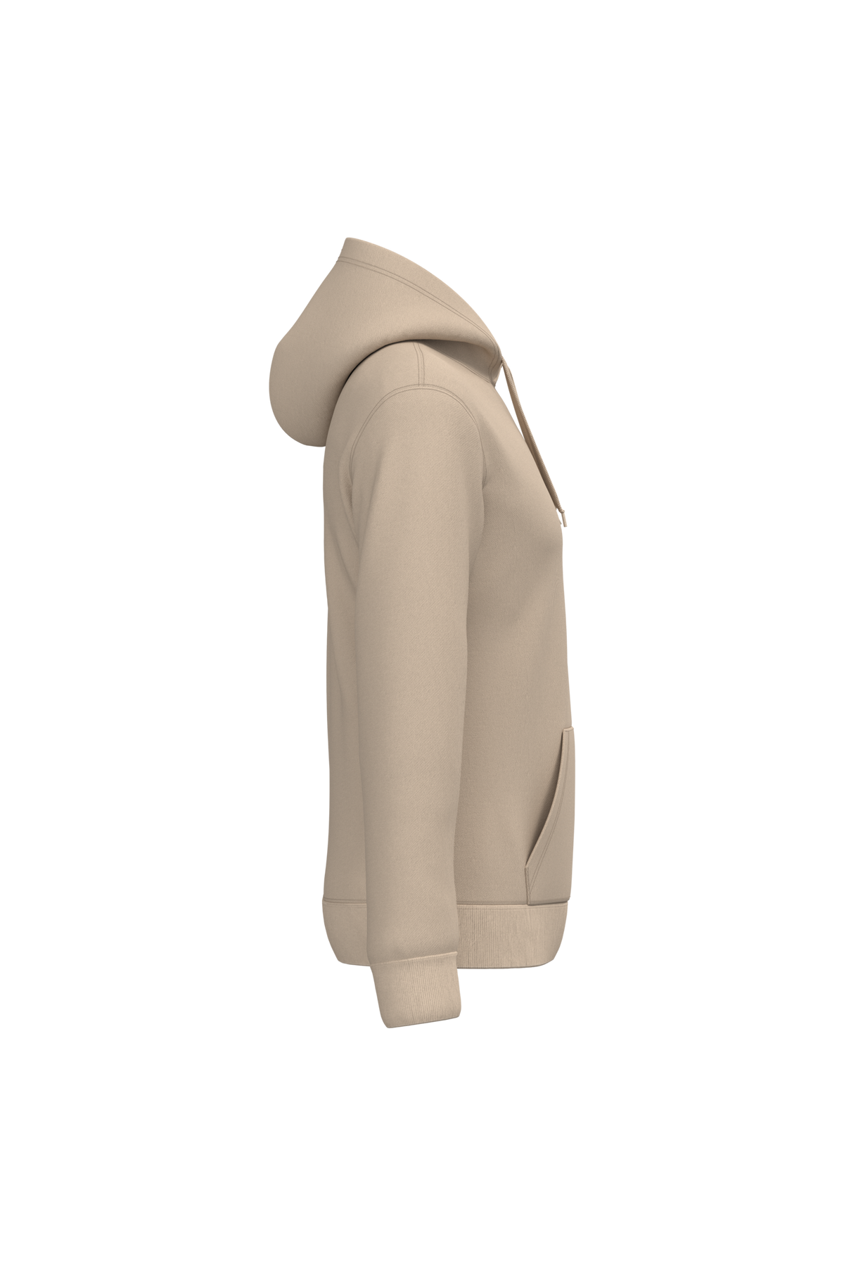 K476 - Sudadera con capucha hombre - Light Sand - lateral