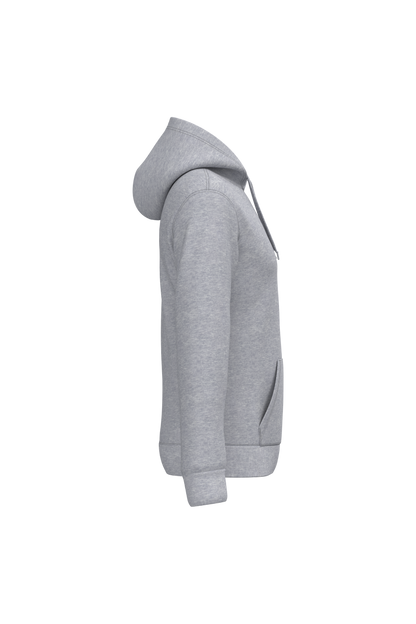 K476 - Sudadera con capucha hombre - Oxford Grey - lateral