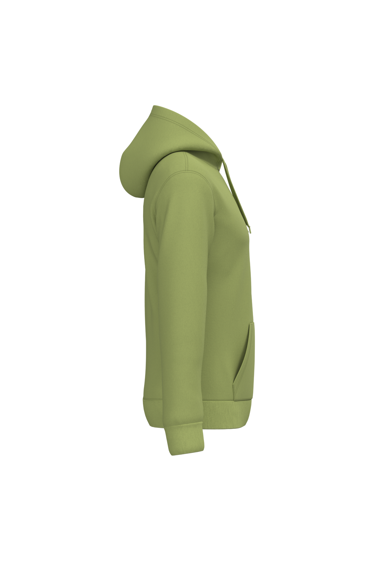 K476 - Sudadera con capucha hombre - Pistachio - lateral