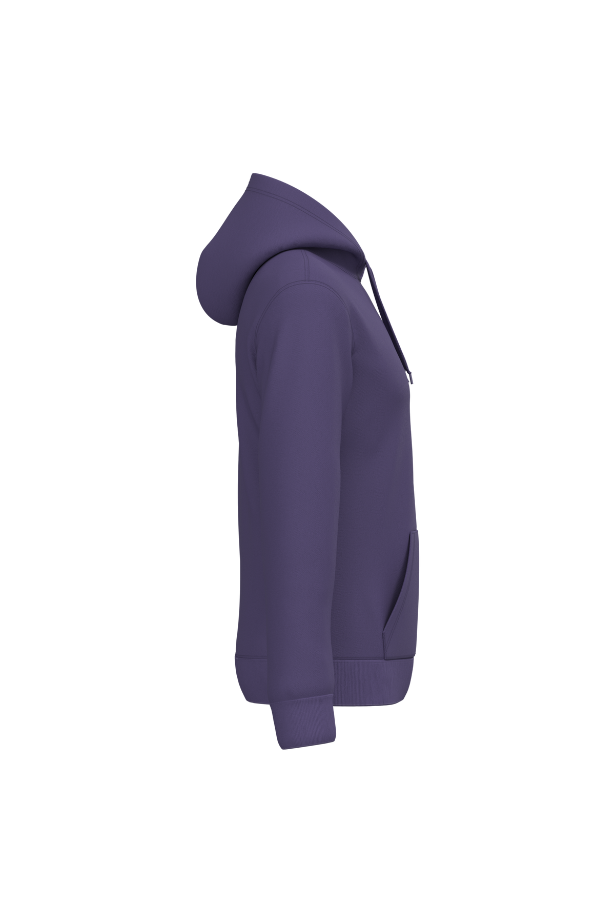 K476 - Sudadera con capucha hombre - Purple - lateral