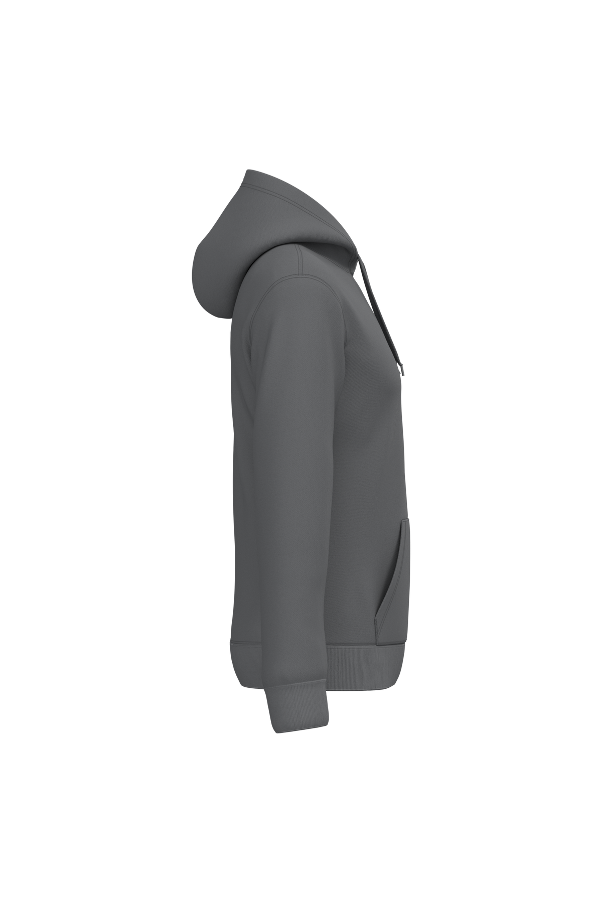 K476 - Sudadera con capucha hombre - Storm Grey - lateral