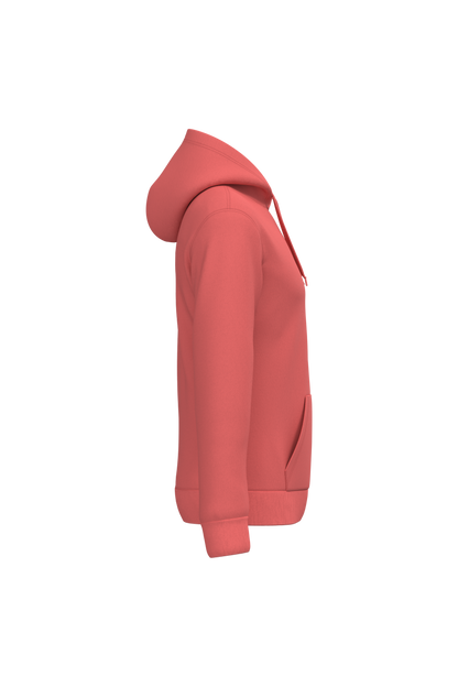 K476 - Sudadera con capucha hombre - True Coral - lateral
