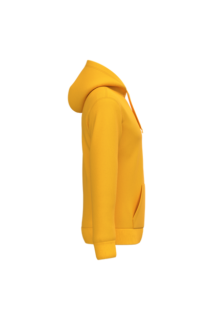 K476 - Sudadera con capucha hombre - Yellow - lateral