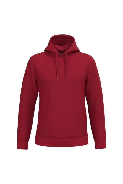 K476 - Sudadera con capucha hombre - Cherry Red - frontal