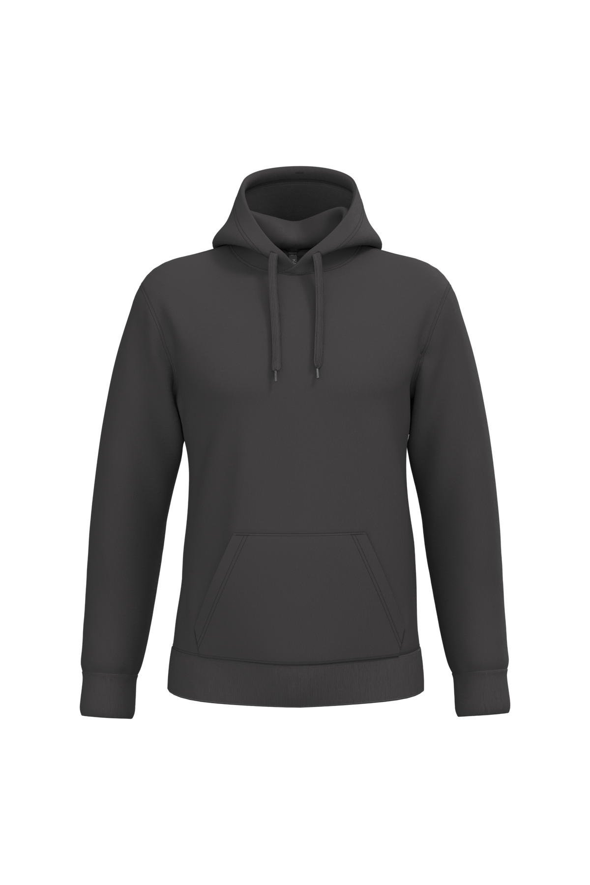 K476 - Sudadera con capucha hombre - Dark Grey - frontal