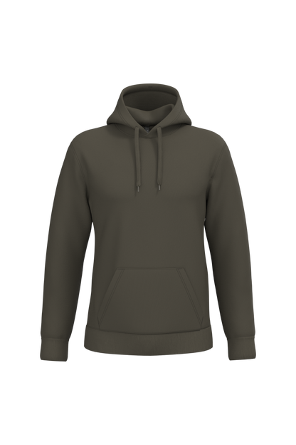 K476 - Sudadera con capucha hombre - Dark Khaki - frontal