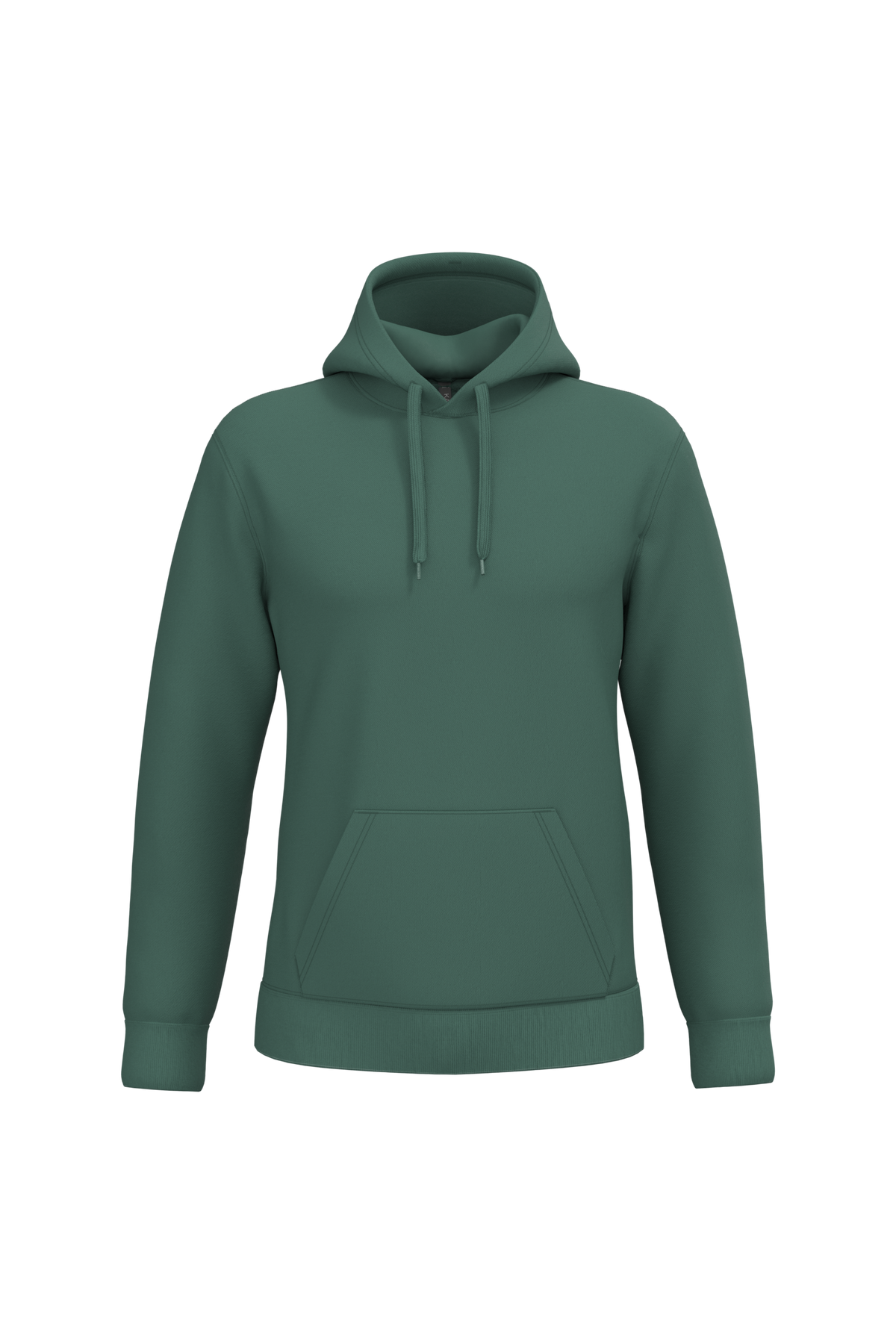 K476 - Sudadera con capucha hombre - Earthy Green - frontal