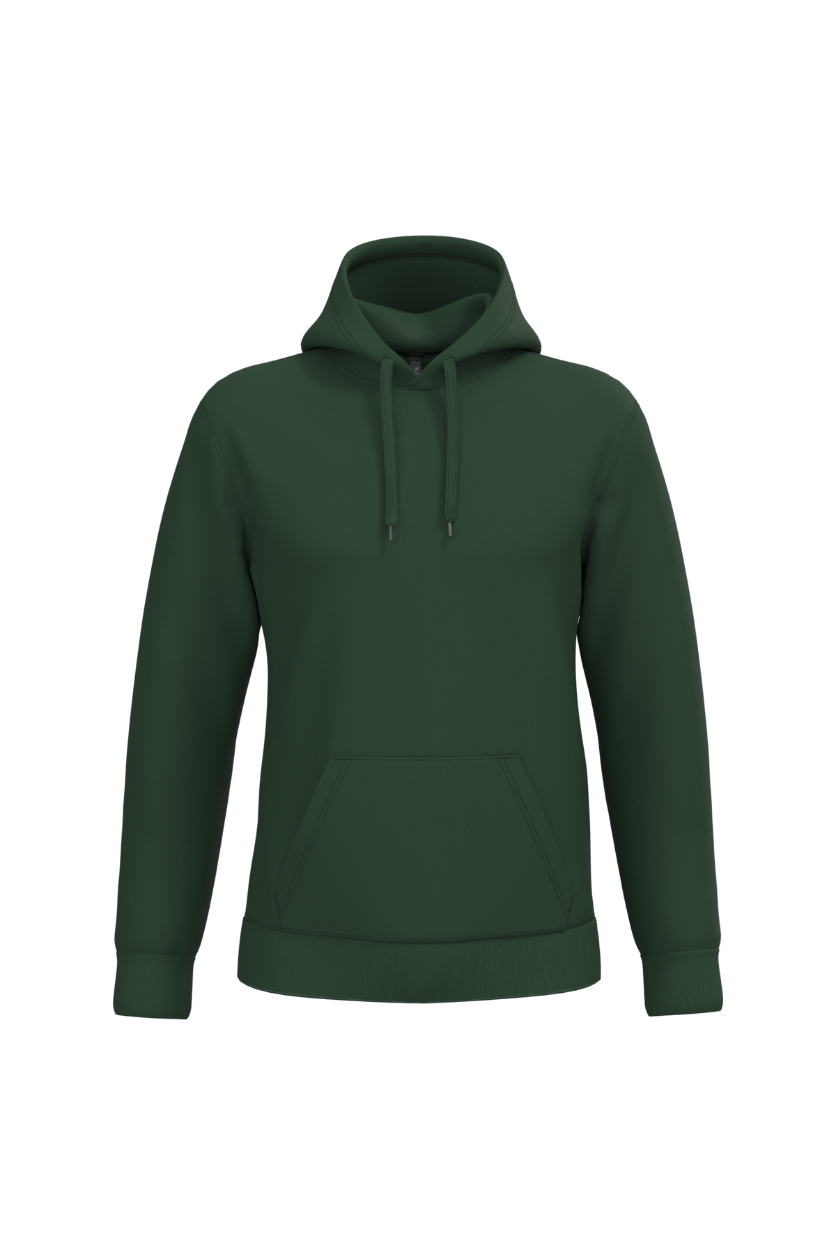 K476 - Sudadera con capucha hombre - Forest Green - frontal