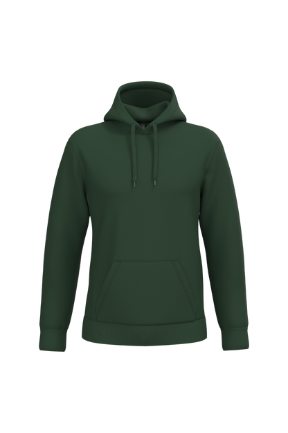 K476 - Sudadera con capucha hombre - Forest Green - frontal