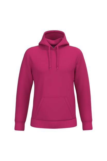 K476 - Sudadera con capucha hombre - Fuchsia - frontal