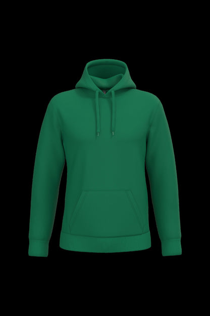 K476 - Sudadera con capucha hombre - Kelly Green - frontal