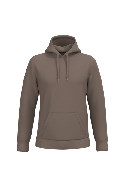K476 - Sudadera con capucha hombre - Moka Brown - frontal