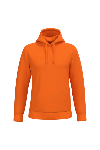 K476 - Sudadera con capucha hombre - Orange - frontal