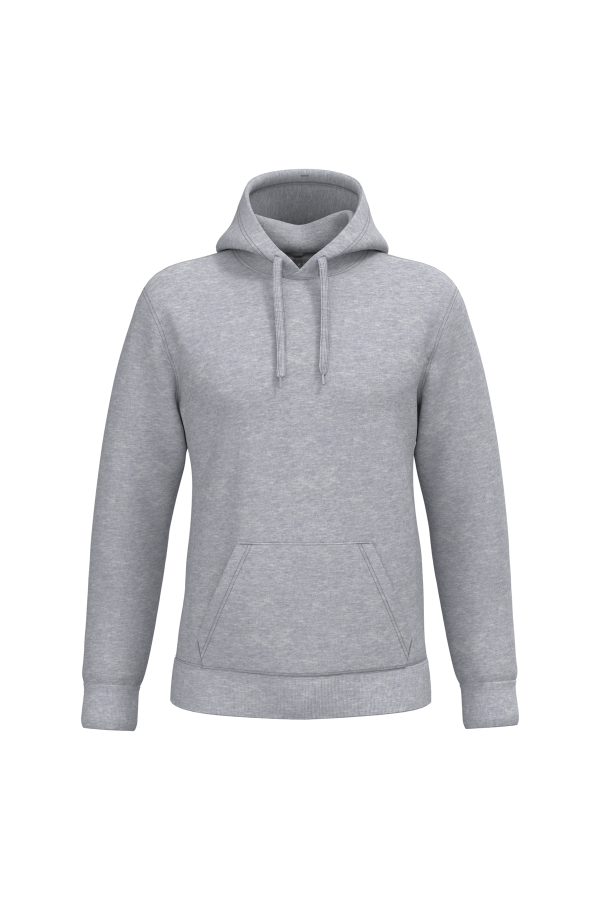 K476 - Sudadera con capucha hombre - Oxford Grey - frontal